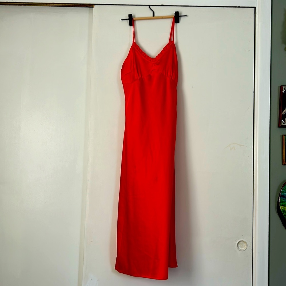 Satin Slip Dress